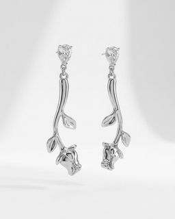 Стильные серьги