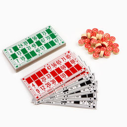 Русское лото «Цветное», 48 карточек, 90 бочонков