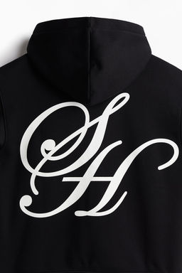 Sudadera con capucha y estampado Loose Fit - H&m фото 3