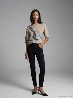 Slim Fit Kad?n Jean Pantolon