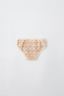 AGES 6-14 YEARS/ 6-PACK OF FLORAL PRINT BRIEFS - Zara фото 4