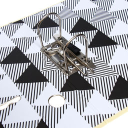 Пaпкa-регистратор А4 75мм Calligrata ламинированная, ваниль  фото 7