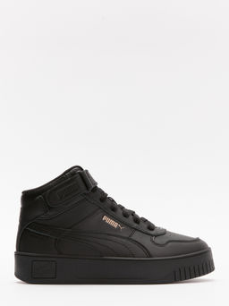 Женские высокие кеды PUMA Carina Street Mid Артикул 4153315, черный