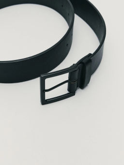 Ремень с черной металлической пряжкой / Zarina  фото 4