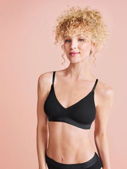 Мягкий бюстгальтер в рубчик ESMARA  фото 4