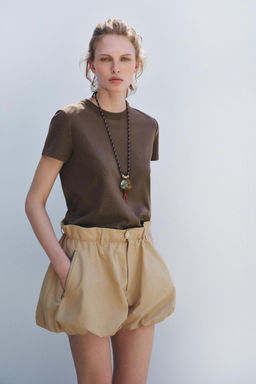 SHORT SLEEVE INTERLOCK T-SHIRT