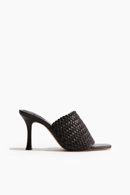 Sandalias de tacon trenzadas - H&m фото 4