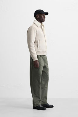 FAUX SUEDE CONTRAST JACKET - Zara фото 23