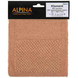 Пряжа ALPINA KLEMENT 80% альпака, 20% мериносовая шерсть 4 шт. х 50 г 300 м  10 м