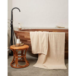 Полотенце махровое Этель Organic Beige 30х50 см, 100% хл, 420гр/м2  фото 7