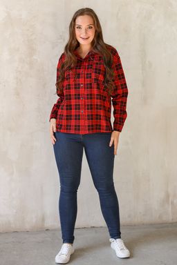 Рубашка-туника женская Стиль - Оптима фото 8