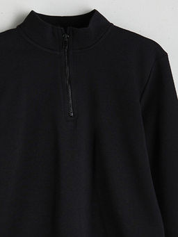 Dik Yaka Erkek ?ocuk Sweatshirt