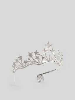 ACOOLA / Ободок детский Princes серебристый фото 2