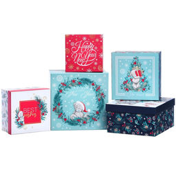 Набор коробок 5 в 1 С Новым Годом!, Me To You