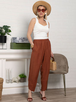 Брюки бохо (корица) Б15505-10М