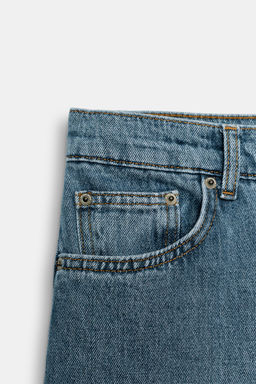BERMUDA DENIM WIDE LEG ZW COLLECTION / Azul - Zara фото 7