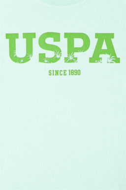 Детская зеленая футболка с круглым вырезом Неожиданная скидка в корзине - U.s. polo assn фото 6