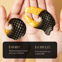 ZOZU Гидрогелевая маска для глаз c экстрактом черного трюфеля от кругов и мешков под глазами, 5 шт - Sadoer фото 4
