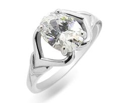 Кольцо из серебра алпанит, В10-0473