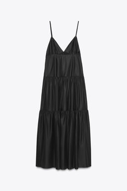 PANELLED MIDI DRESS - Zara фото 20