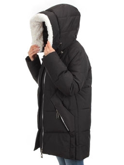 Y23-868 BLACK Куртка зимняя женская (тинсулейт) - Fashion фото 10