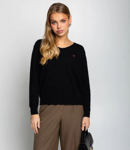 Джемпер #КТ20801, чёрный