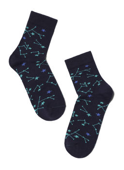 Цена за 2 пары. Носки классические Брестские SCHOOL 3081 (с рисунком)