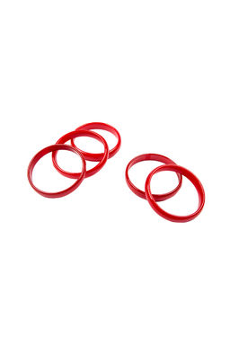 Набор браслетов PN0451 бордовый