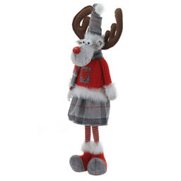 Игрушка набивная "Олень", L28 W15 H72/64 см, 2в.