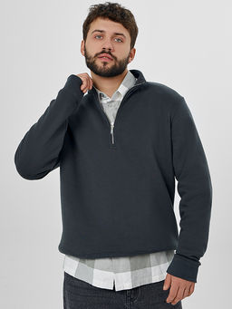 Свитшот мужской серый - Mark formelle фото 7