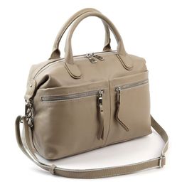 Женская кожаная сумка 1326 Хаки