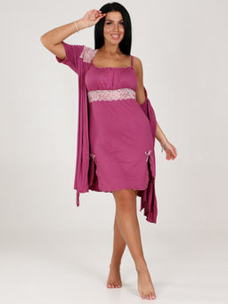 0015-ХС ЖЕНСКИЙ КОМПЛЕКТ ДВОЙКА (Брусника) - А-дина фото 2