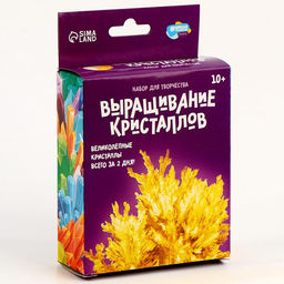 Набор для творчества Лучистые кристаллы, цвет жёлтый - Школа талантов фото 10