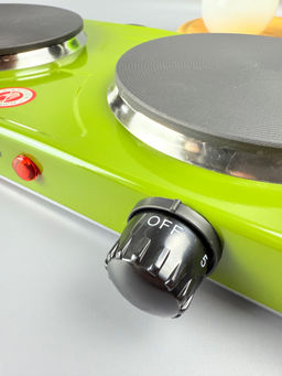 Плитка электрическая, 2 конфорки 1500Вт SC-2000S OLS-HC-29