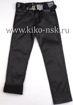 2834Y-7 Брюки школьные для девочки на флисе KANDY - Kiko фото 7