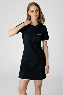 Арт. 8504 Платье женское 42-48 (4 шт) Цвет:черный