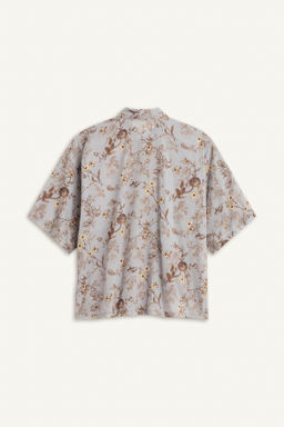 CTTN FLWR SHRT / Estampado - Zara фото 5
