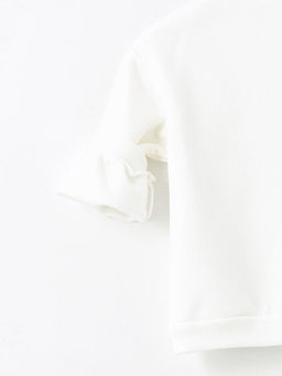 Niloya Bask?l? K?z Bebek Sweatshirt ve Tayt 2li Tak?m - Waikiki фото 3