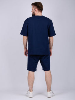 Костюм "Джордан" синий, футер с лайкрой