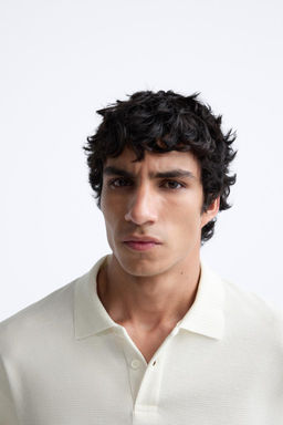 TEXTURED POLO SHIRT - Zara фото 5