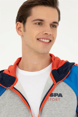 U. S. Polo Assn / Мужской темно-синий вязаный кардиган - U.s. polo assn фото 2