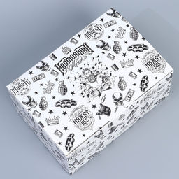 Коробка сборная Настоящий мужик, 22 х 15 х 10 см