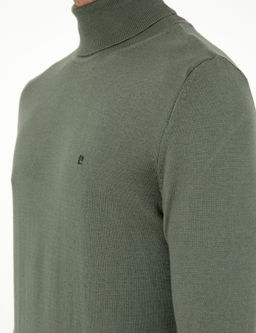 Duman Slim Fit Bal_k__ Yaka Basic Triko Kazak