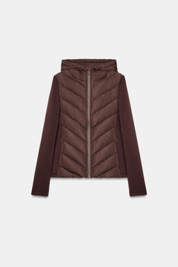 CONTRAST PUFFER JACKET - Zara фото 8