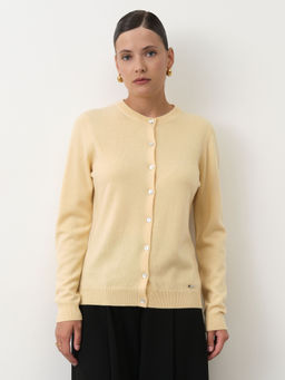 Кардиган из кашемира 08179 шампань