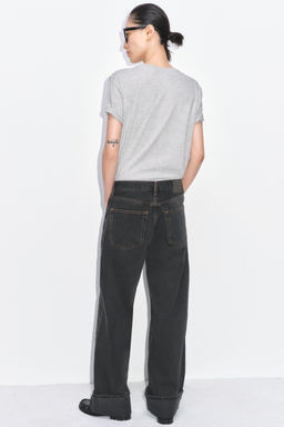 ZW COLLECTION BAGGY MID-WAIST JEANS - Zara фото 20
