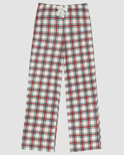 Брюки пижамные женские 1311 молочная клетка 590 Be Friends  фото 9
