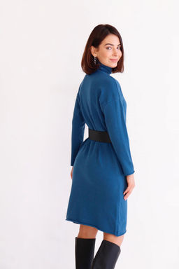 Martichelli Платье вязаное синее  фото 16