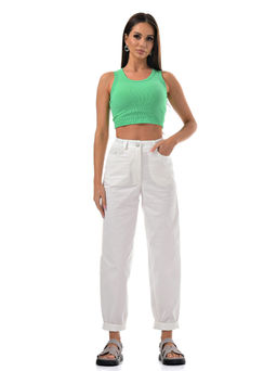 Хлопковые деним брюки - А+б коллекция фото 29