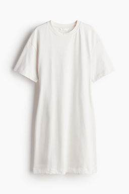 Vestido camiseta entallado - H&m фото 6